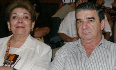 Artemiza y Ramón Helguera.