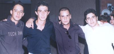 Alejandro Elizalde, Jorge Flores Zaher, Daniel Ambauz y Martín Villalobos.
