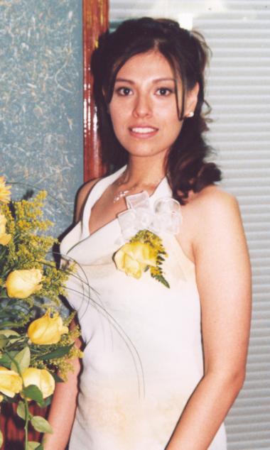 Lizeth Armendáriz Tostado contraerá matrimonio con David Guerrero González, el próximo nueve de octubre.