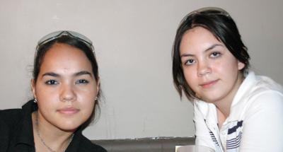  20 de Agosto 

 Zary Rivera y Lore Ramos Yáñez.