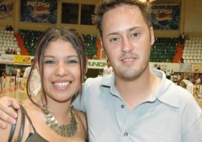 Oleyda Montañez y alberto Ruiz.