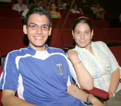 Hermes Lazalde y Euridice Lazalde.