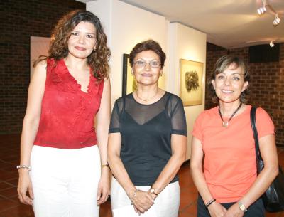 Lourdes Bernal, Claudia Máynez y Cristina Solórzano.