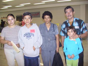  22 de Agosto  

Iván Ríos y clarisa Rosas viajaron a Tijuana, los despidió Manuel, Olga y Clarissa.