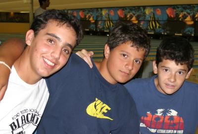 Raúl Garza Leal, Rafael Villegas y Francisco Rebollo.