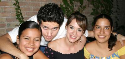  24 de Agosto 

 Yocelin Torres, Laura Flores, Rocío Aguero y Juan Elizondo.