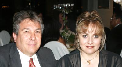 Alfonso Cárdenas y Alejandra de Cárdenas.