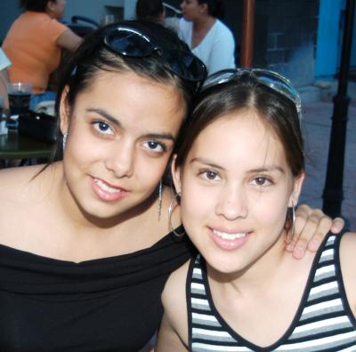 Marcela y Getsemaní Salas Palacios.