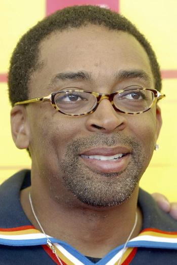 El director de cine estadounidense spike Lee.