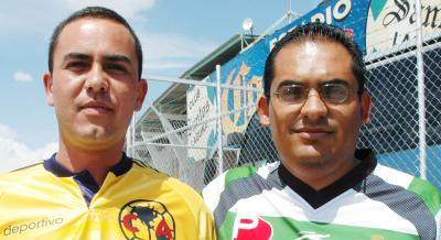 Carlos Magaña y Carlos Estrada.