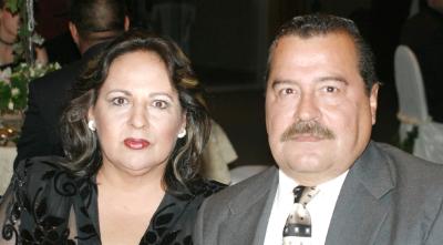 Patricia de Ramos y Donaldo Ramos.