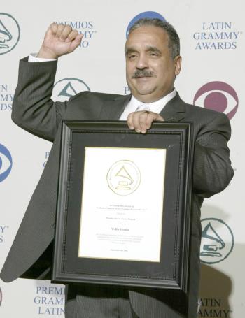 Durante la ceremonia también se entregaron los premios a la excelencia de la carrera artística y fueron para José José, Willie Colón (Foto), Antonio Aguilar y el compositor mexicano Manuel Esperón, quien escribió temas como 'Amor con amor se paga', 'No volveré' y 'Ay, Jalisco no te rajes'.