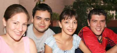 Luly Gómez, Paco Gómez, Rosa María y Julio Cueto.