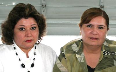 Marilú de Blackeller y Diana de Triana.