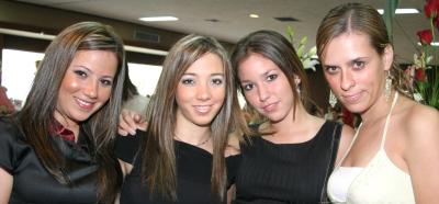 Adriana y Mariana Alarcón, Elia María Dávalos y Paty S.