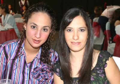 Tania Manzur y Ale Aguilar.