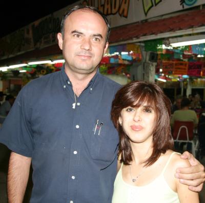 Héctor Rivera y Mónica Santibáñez de Rivera.
