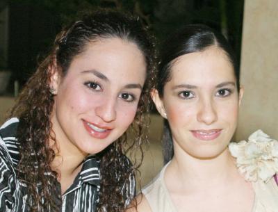 Tania Mansur y Alejandra Aguilar.
