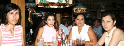 Ana Graham, Maya Sandoval, Cynthia Herrera y Ana Laura Beltran del Río.