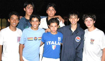 Pedro Favela, Irving Morell, Gerardo García, Marcos, Antonio Maul, Ricardo Rodríguez y Roberto Pérez.