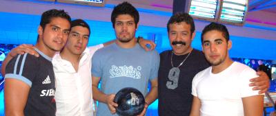 César Omar Álvarez, Adán Guzmán, Rolando Gómez, Rolando Cruz y Alberto Cruz.
