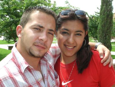 Fer Grovas y Astrid Navarrete.