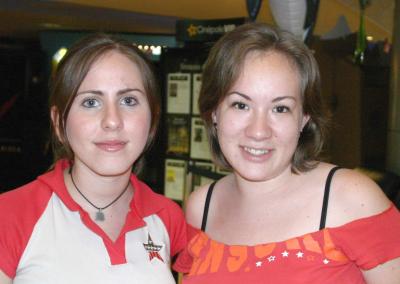 Susana Miyar y Carolina Saracho.