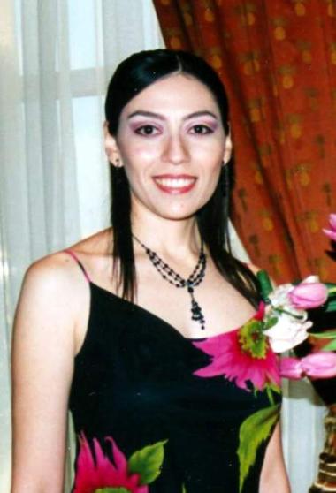 Evangelina Magallanes Delgado, en su despedida desoltera.