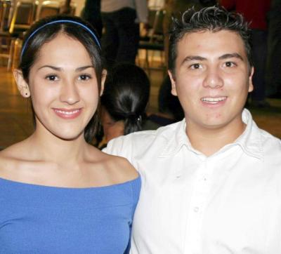 Iuy Sánchez y Alejandro Pérez.