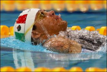 Reyes ganó medalla de bronce con un tiempo de 3:07.92. en la final de los 150 metros combinados categoría SM3.