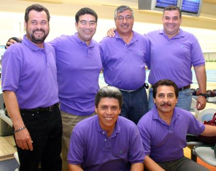 Jorge Enderi, Javier Palacios, José A, MEsta, Jorge López Rubio, Andrew Gilbert y Víctor Morales.