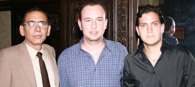 Ernesto Huevard, Roberto Jiménez y Wilde Llanes.