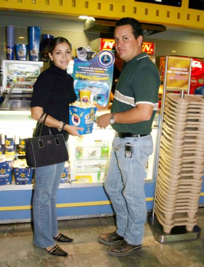 Martha de Castaños y Manuel Castaños