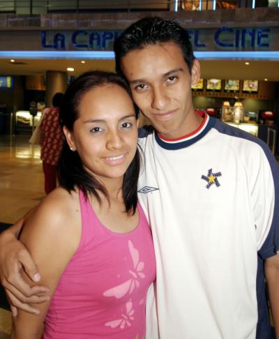 Rocío Castillo y Noé Güereca