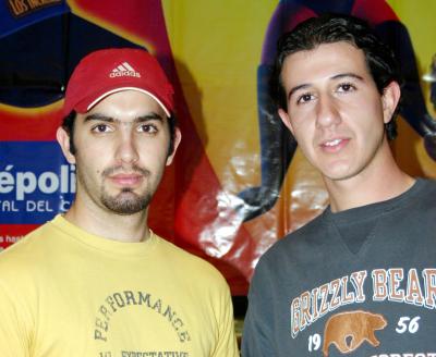 Andrés González y Luis Rosas.