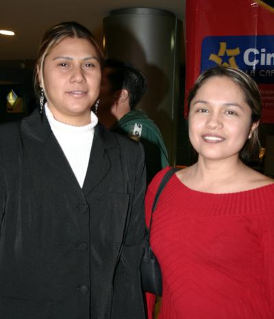 Perla Rodríguez y Argelia Medellín