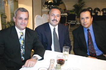 Juan Pablo Ramírez, Javier Martínez y Javier González