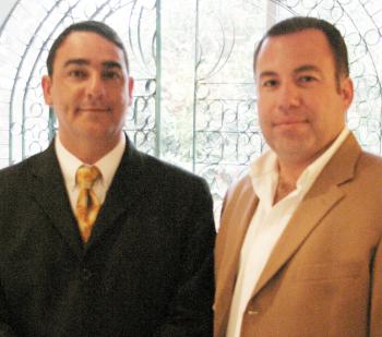 Eduardo Capeda y Jaime Aguilera.