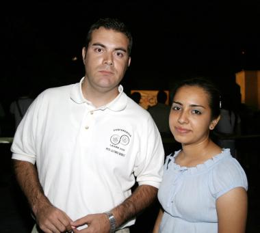 Alfonso Alejandre y Carolina Zavaleta.
