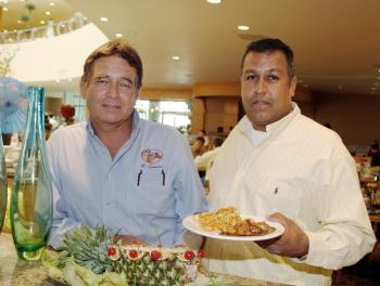 Alberto Guerrero y Antonio Chicoya.