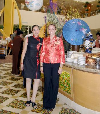 Alejandra Velasco y Fritzia Mayet.
