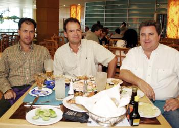 Rafael Delgado, Mauricio Ceniceros y Luis Dugay.