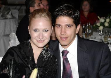 Mónica Fernández de G. y Alan Garza.