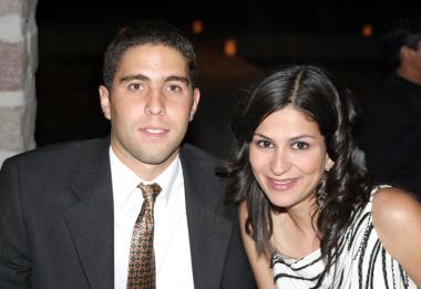 Ricardo Fernández y Paty García..