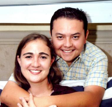 Eugenio Betancourt Noyola y Maricel Mijares Callau.