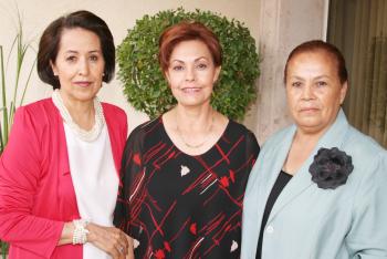 Chela Pérez, Carmen Villarreal e Isabel Medrano.