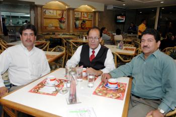 Rafael García Ibarra, Salvador Laguna Macías y Mario Moreno Ibarra