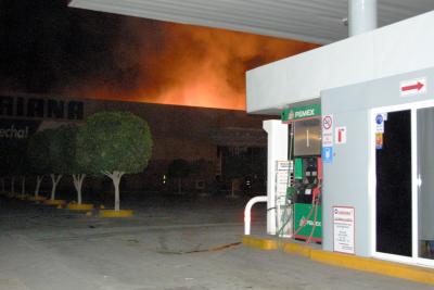 Según el reporte de la línea de auxilio del 060 el siniestro se reportó a las 23:24 horas del 29 de octubre de 2004 por los elementos de la unidad 35412 de la DSPM quienes en esos momentos pasaban por el lugar, dándose de inmediato la voz de alarma a los distintos cuerpos de auxilio y rescate de la región.