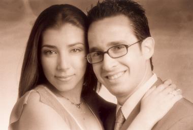 Manuel Blanco Rodríguez y Alejandra Aguilar.