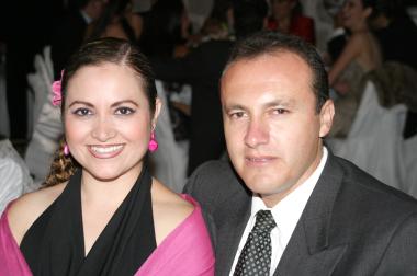 Elisa Ortiz y Enrique Ortega.